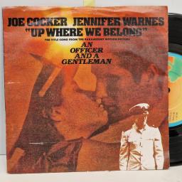 JOE COCKER, JENNIFER WARNES Up where we belong, Sweet little woman 7 single. WIP6830