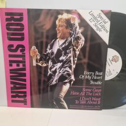 ROD STEWART Every Beat Of My Heart, Warner Bros. Records W 8625, 4 Track 12” Single, Limited Edition