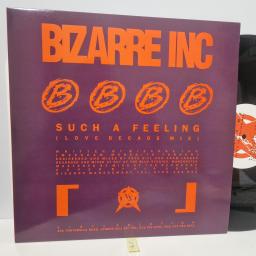 BIZZARE INC Such A Feeling (Love Decade Mix) / Raise Me (Eon’s Ascension Mix), Vinyl Solution STORM 32R, 2 Track 12” Single Orange And Purple Sleeve