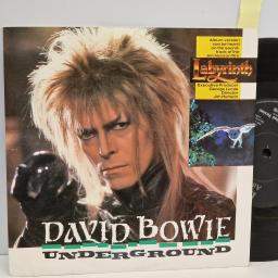 DAVID BOWIE Underground, EMI America EA 216, 7 Single, Misprint