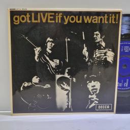 THE ROLLING STONES Got LIVE if you want it! 7” vinyl EP. DFE8620