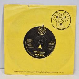 ELTON JOHN Benny and the jets, Rock and roll Madonna 7 single. DJS10705