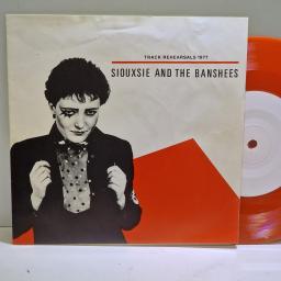 SIOUXSIEE AND THE BANSHEES Track rehearsals 1977 7” single. KK07