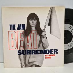 THE JAM Beat surrender, Shopping 7 single. POSP540