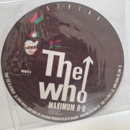 THE WHO Athena, Polydor WHOPX 6, 3 Track 12” Single, Picture Disc