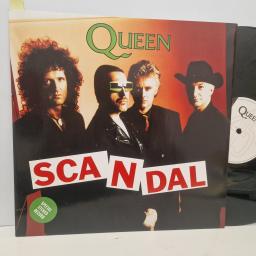 QUEEN Scandal, Parlophone 12 QUEENS 14, Single Sided, Etched