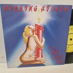 THE ROLLING STONES She was hot I think I’m going mad 7” single. RSR114