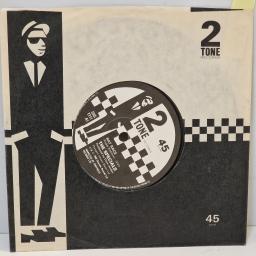 THE SPECIALS Rat Race / Rude Buoys Outa Jail, Two-Tone Records CHS TT 11, 2 Track 7” Single