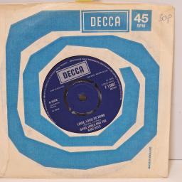 DAVIE JONES AND THE KING BEES Liza Jane, Louie Louie go home 7 single. F13807