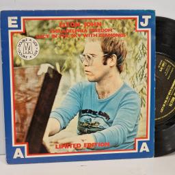 ELTON JOHN Philidelphia freedom, Lucy in the sky with diamonds 7 single. DJS10911