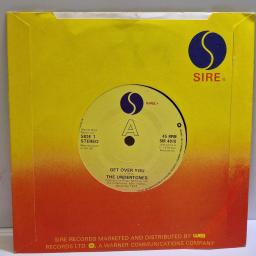 THE UNDERTONES Get over you 7” single. SIR4010