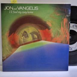 JON AND VANGELIS I’ll find my way home, Back to school 7” single. JV1