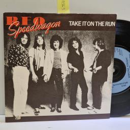 REO SPEEDWAGON Take it on the run, Someone tonight 7” single. EPCA1207