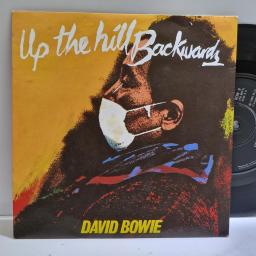 DAVID BOWIE Up the hill backwards, Crystal Japan 7” single. BOW9