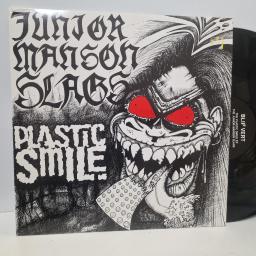 THE JUNIOR MANSON SLAGS The Plastic Smile EP, Blip Vert VERT 1 T, 12” EP