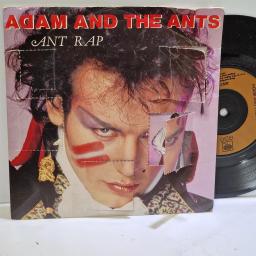 ADAM AND THE ANTS Ant rap, Friends 7” single. A1738