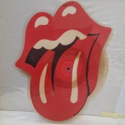 THE ROLLING STONES She Was Hot, Rolling Stones Records RSRP 114, 7” Single, Picture Disc, Shape