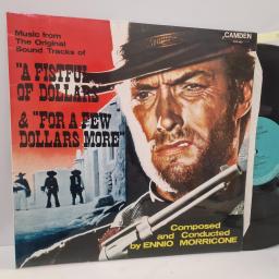 ENNIO MORRICONE Music From The Original Sound Tracks Of “A Fistful Of Dollars” & “A Few Dollars more”, Camden CDS 1052