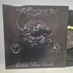 DISCHARGE Grave New World, Clay Records CLAY LP19, 12” LP, Gatefold