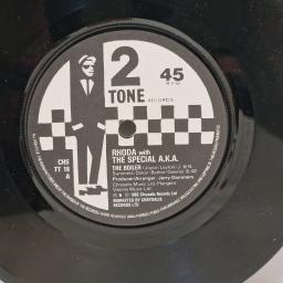 RHODA With THE SPECIAL A.K.A The Boiler, Two-Tone Records CHS TT 18, 2 Track 7” Single