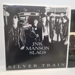 THE JUNIOR MANSON SLAGS Silver Train, Blip Vert VERT 2 T, 3 Track 12” Single