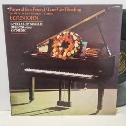 ELTON JOHN Funeral For A Friend / Love Lies Bleeding, DJM Records DJT 15000, 4 Track 12” Single