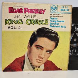 ELVIS PRESLEY King Creole Vol. 2 7 single. RCX118