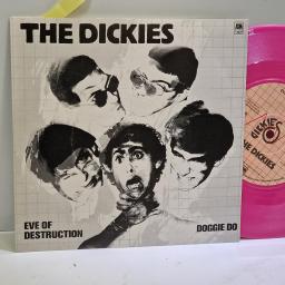 THE DICKIES Eve of destruction, Doggie Do 7” single. PINK VINYL AMS7373