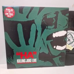 KILLING JOKE “Ha” Killing Joke Live, EG Records EGMDT 4, 10” Mini-Album/Mini-LP