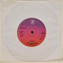 BROTHERHOOD OF MAN Angelo, All night 7 single. 7N45699