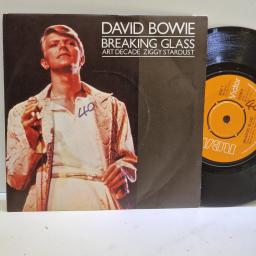 DAVID BOWIE Breaking glass 7” single. BOW1