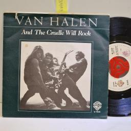 VAN HALEN and the cradle will rock 7” single. W17630