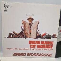 ENNIO MORRICONE Mein Name Ist Nobody = II Mio Nome E’ Nessuno (Original Film Soundtrack), General Music 87 582 IU, 12” LP, Stereo