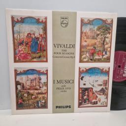 VIVALDI, I MUSICI, FELIX AYO Die Vier Jahrezeiten = Le Quattro Stagioni 12” vinyl LP. SAL3582