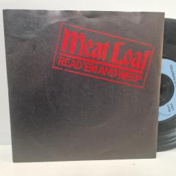 MEAT LOAF Read ‘em and weep Everything Is Permitted 7” single. EPCA2012