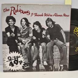 THE RUBINOOS I Think We’re Alone Now, Beserkley XBZZ 3, 2 Track 7” Single