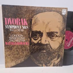 DVORAK, LONDON SYMPHONY ORCHESTRA, WITOLD ROWICKI Symphony No. 8 12” vinyl LP. SAL3761