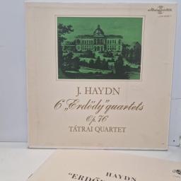 J. HAYDN – TÁTRAI QUARTET 6 “Erdödy" Quartets Op. 76, Hungaroton SLPX 1205-7, 12” LP, Reissue, Stereo