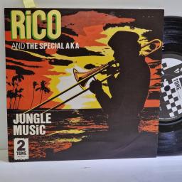 RICO AND THE SPECIAL A.K.A. Jungle music, Rasta call you 7” single. CHSTT19