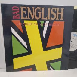 BAD ENGLISH Straight To Your Heart, Epic 657420 8, 3 Track 12” Single