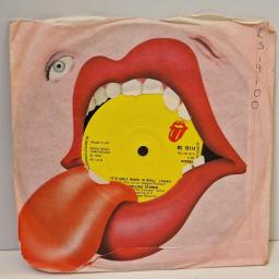 THE ROLLING STONES Its only rock n roll, Through the lonely nights 7 single. RS19114