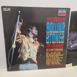 THE ROLLING STONES In Concert, Decca 6640 037, 12” LP, compilation