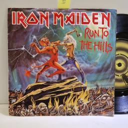 IRON MAIDEN Run to the hills, Total eclipse 7” single. EMI5263