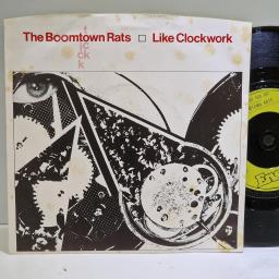 THE BOOMTOWN RATS Like clockwork, How do you do? 7” single. ENY14