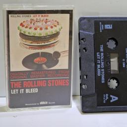 THE ROLLING STONES Let it bleed CASSETTE. AC1T-04215