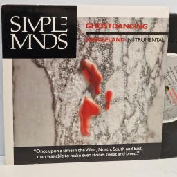 SIMPLE MINDS Ghostdancing, Jungleland (instrumental) 7 single. VS907