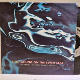 ORCHESTRAL MANOEUVRES IN THE DARK Sailing on the seven seas, Burning 7” single. VS1310