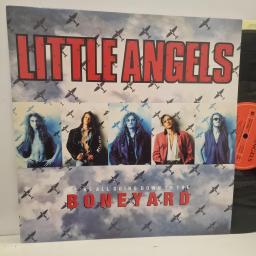 LITTLE ANGELS We’re All Going Down To The Boneyard, Polydor LTLX 8, 4 Track 12” Single