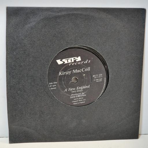 KIRSTY MACCOLL A new England, Patrick 7 single. BUY216