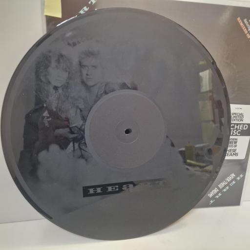 HEART Never / These Dreams, Capitol Records 12CLE 482, 4 Track 12” Single, Single Sided, Etched, Special Edition